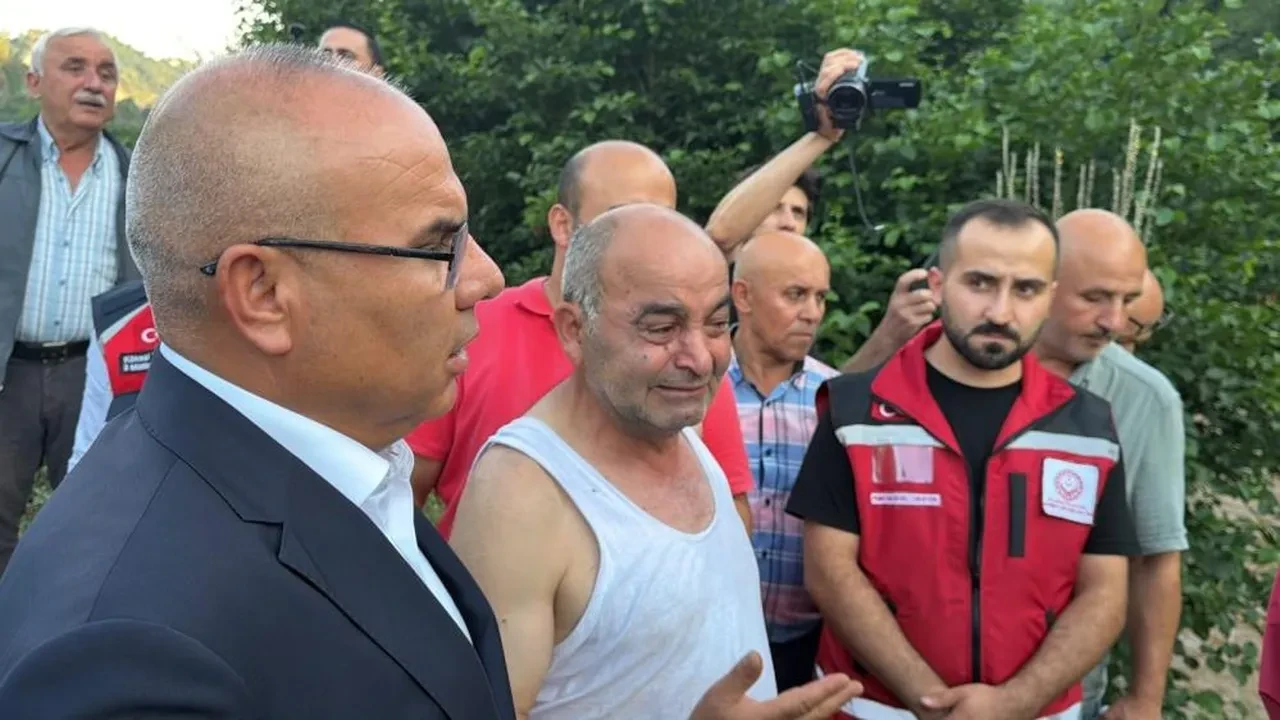 Giresun'da anne ve 2 kızı derede suya kapıldı! Acılı babanın yiten ailesine sözleri yürek yaktı