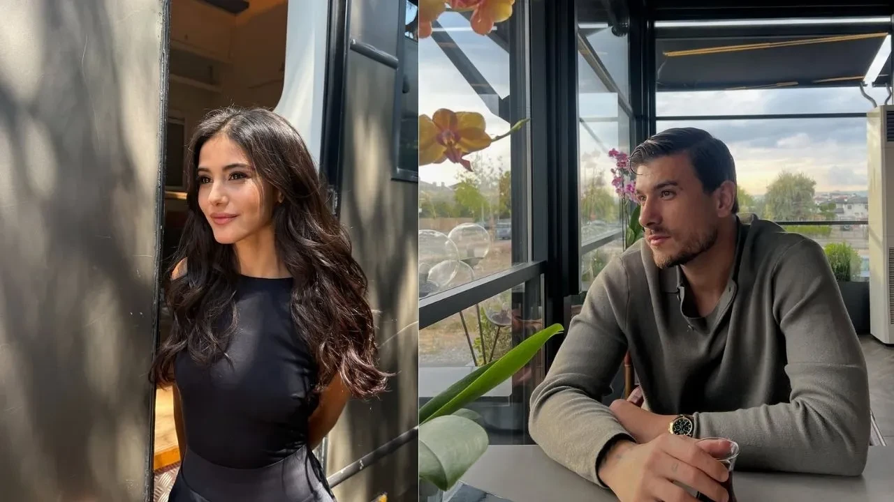 Helin Kandemir kalbini ünlü futbolcu Dorukhan Toköz'e kaptırdı! İkiliden ilk aşk pozları geldi