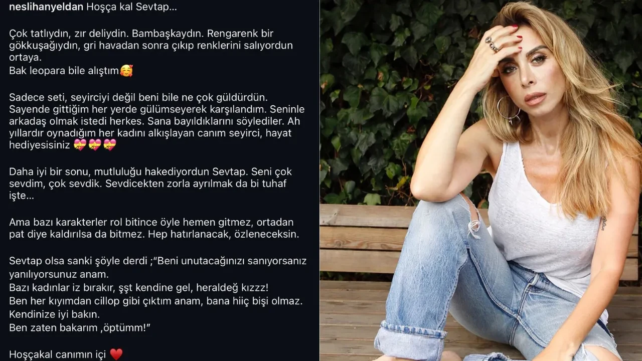 Kızılcık Şerbeti'nin Sevtap'ı Neslihan Yeldan diziye veda etti! Sözleri kafaları karıştırdı