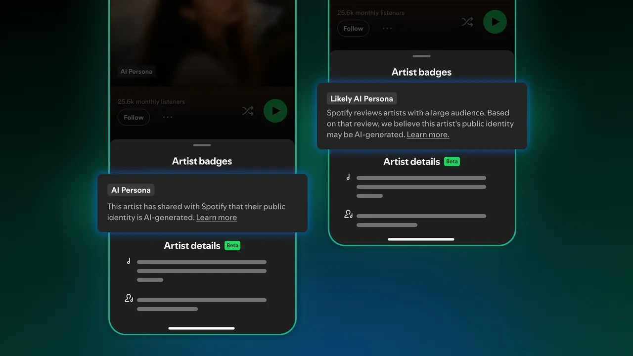 Spotify'dan yapay zeka profilleri için yeni karar! Eylülde başlıyor