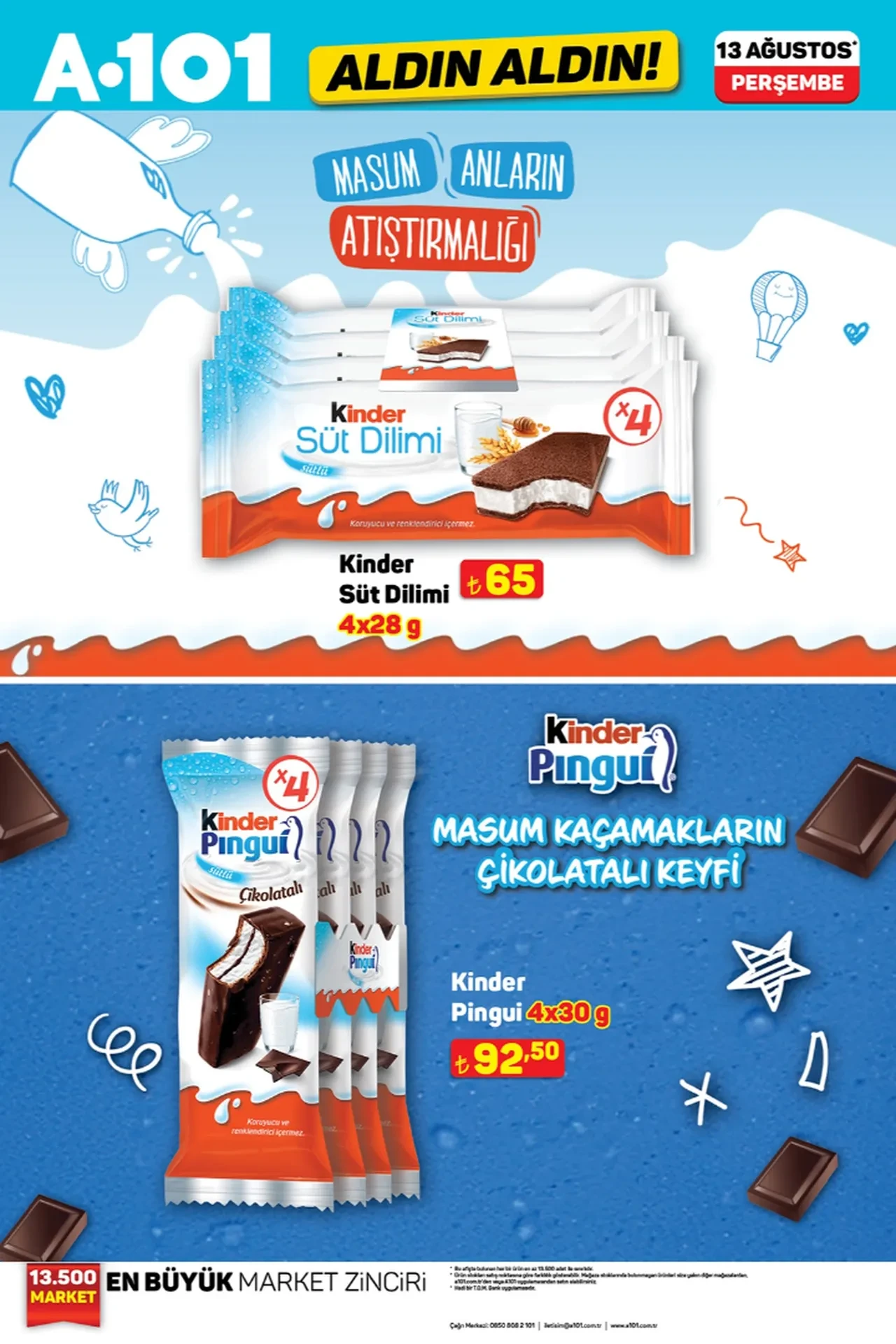 13-20 Ağustos A101 aldın aldın ürünleri satışta! Karavan, tiny house, kano seti ve iPhone 17 geliyor...