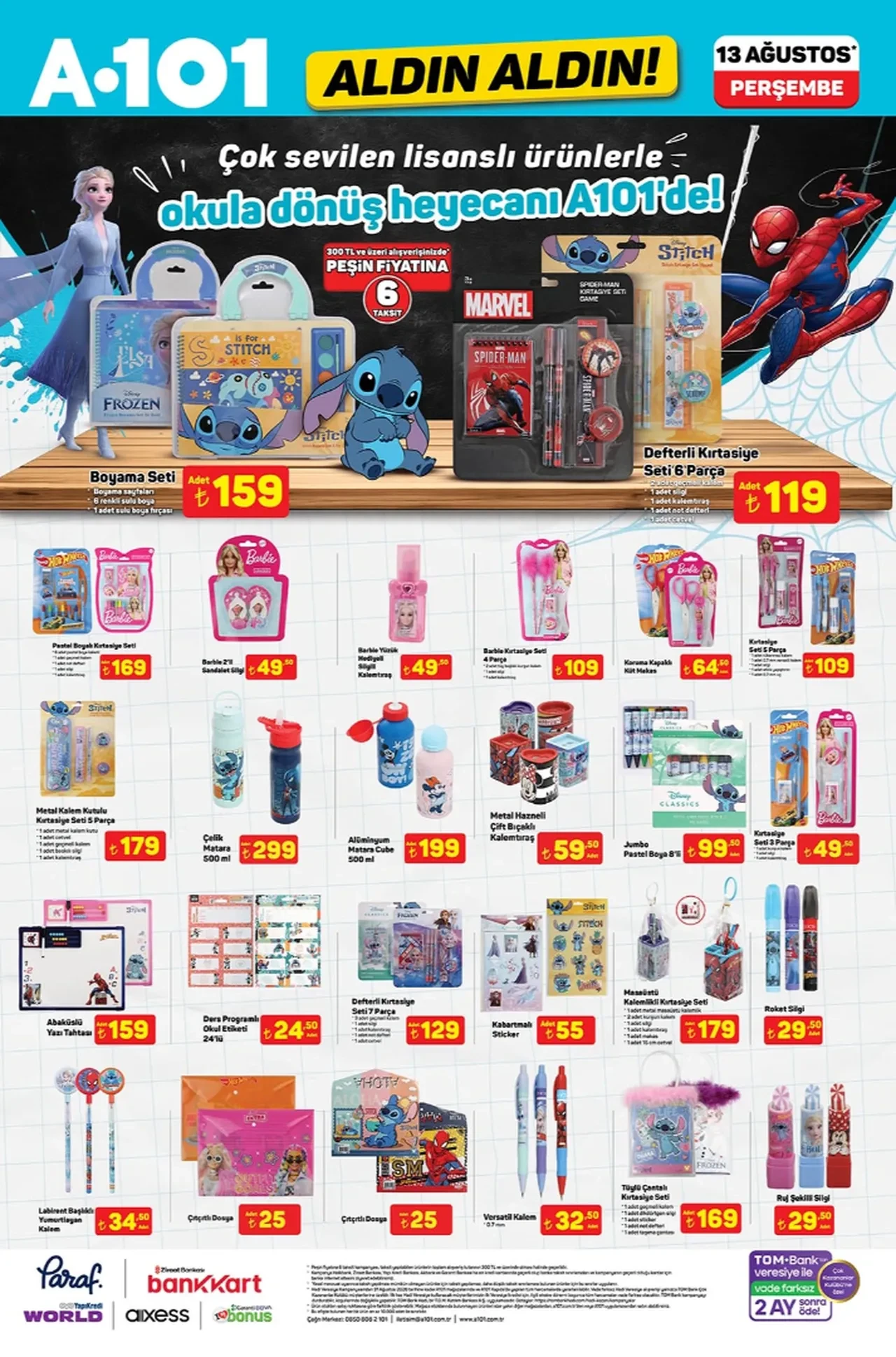 13-20 Ağustos A101 aldın aldın ürünleri satışta! Karavan, tiny house, kano seti ve iPhone 17 geliyor...