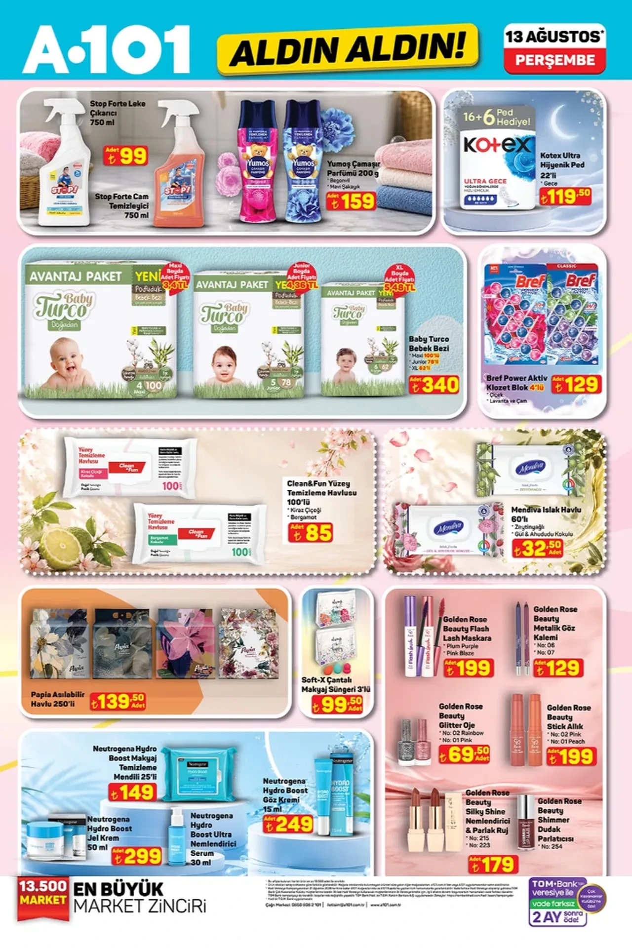 13-20 Ağustos A101 aldın aldın ürünleri satışta! Karavan, tiny house, kano seti ve iPhone 17 geliyor...