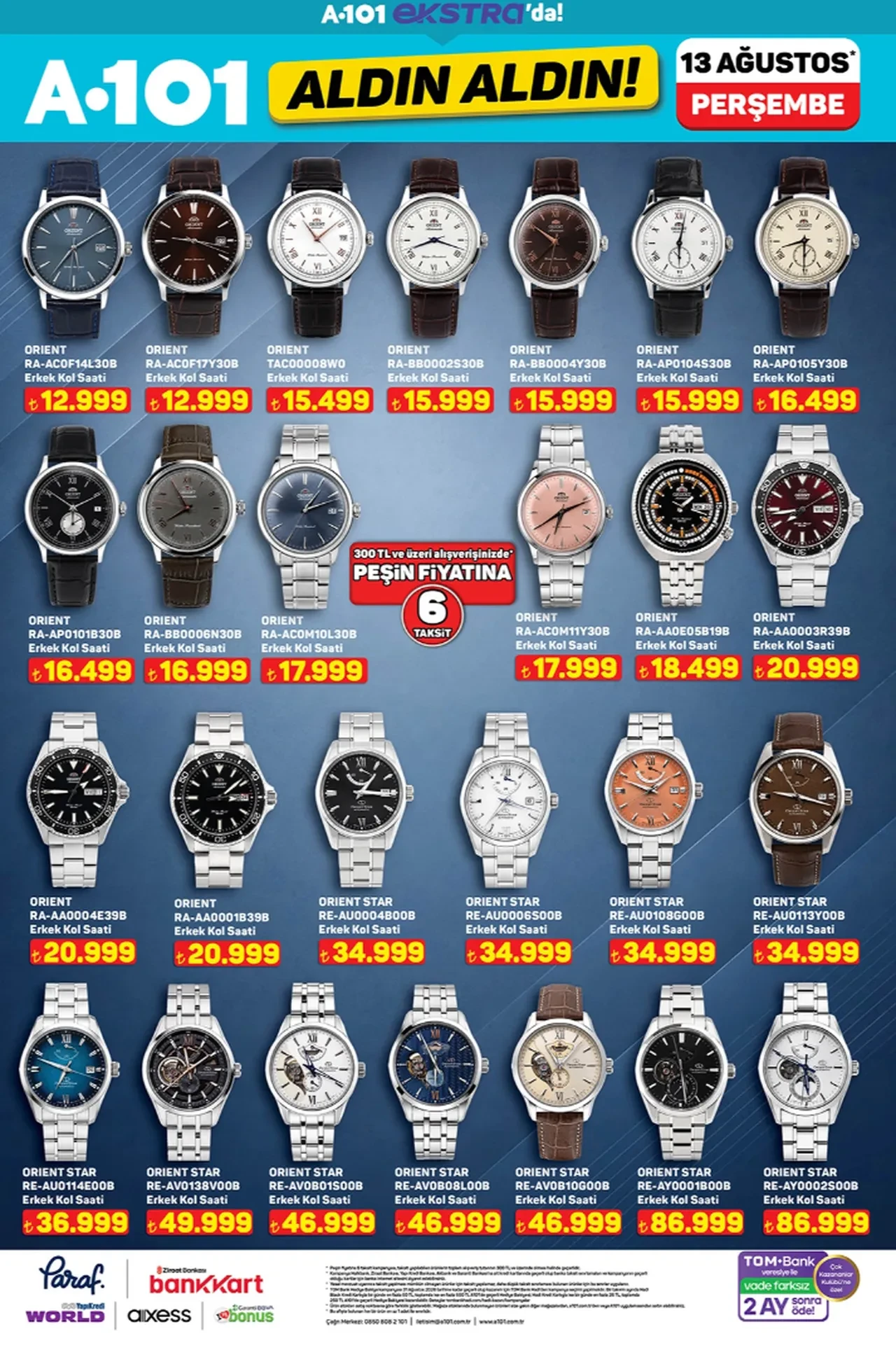 13-20 Ağustos A101 aldın aldın ürünleri satışta! Karavan, tiny house, kano seti ve iPhone 17 geliyor...