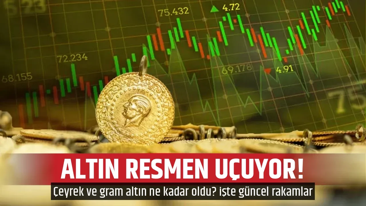 ALTIN RESMEN UÇUYOR!
