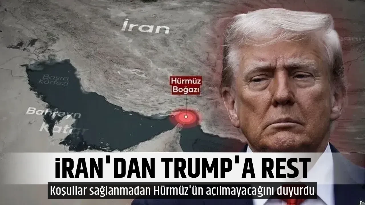İRAN'DAN TRUMP'A REST