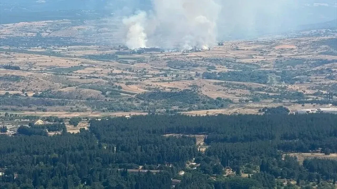 Balıkesir Edremit yangın son durum! Edremit'teki yangın söndü mü?