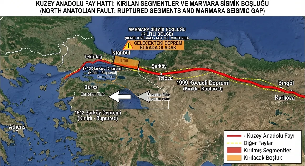 İşte en riskli bölge! Naci Görür’den 17 Ağustos’un yıldönümünde kritik deprem uyarısı