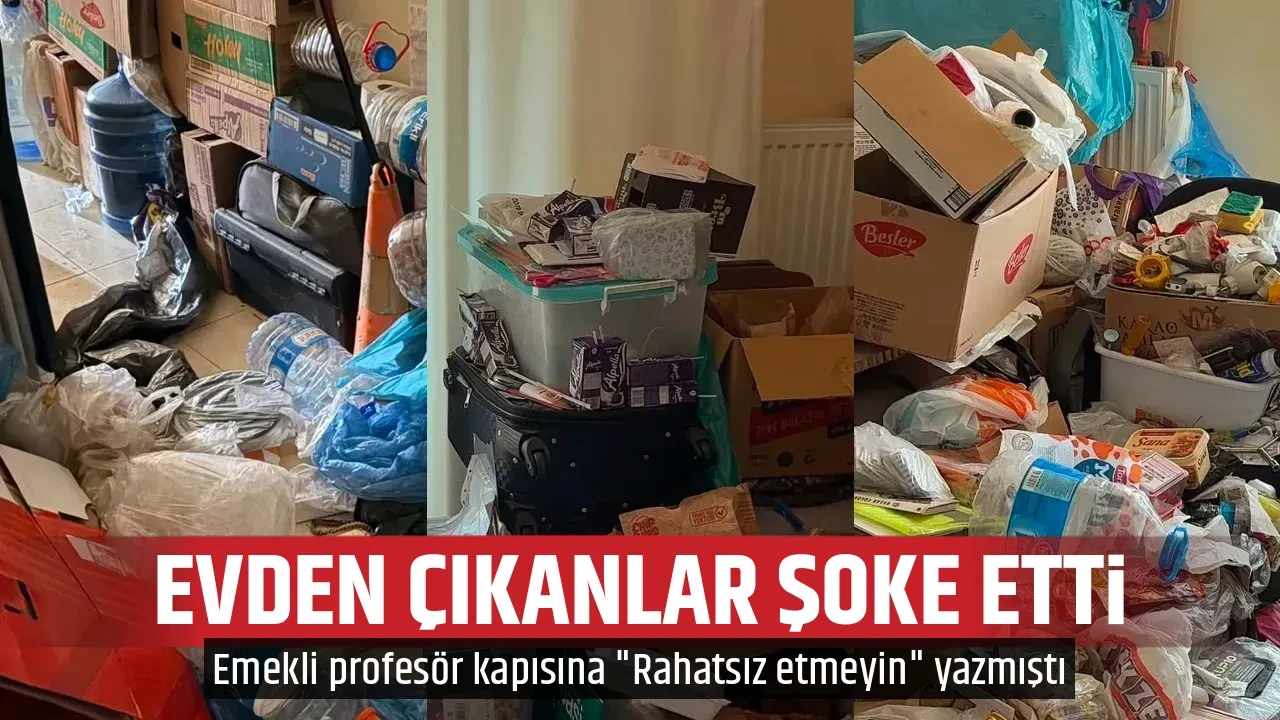 EVDEN ÇIKANLAR ŞOKE ETTİ