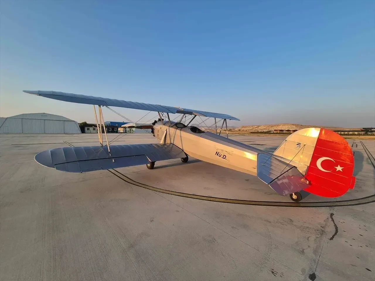 Nuri Demirağ'ın ürettiği Nu.D-36 uçağı 90 yıl sonra yeniden göklerde