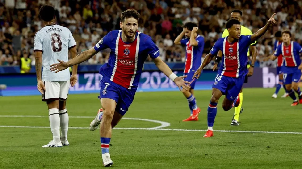 Paris Saint-Germain Aston Villa’yı devirip üst üste 2. kez UEFA Süper Kupa'nın sahibi oldu