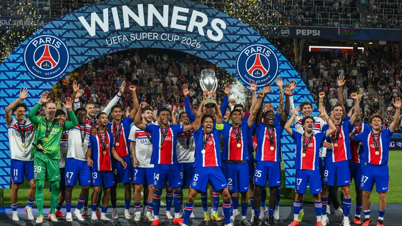 Paris Saint-Germain Aston Villa’yı devirip üst üste 2. kez UEFA Süper Kupa'nın sahibi oldu