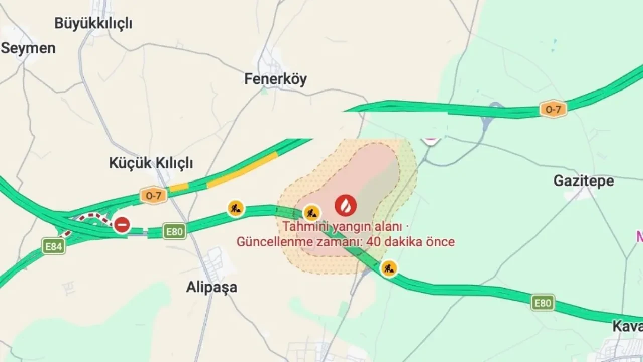 Silivri orman yangını son durum! Silivri yangını söndü mü? TEM OTOYOLU AÇILDI MI?