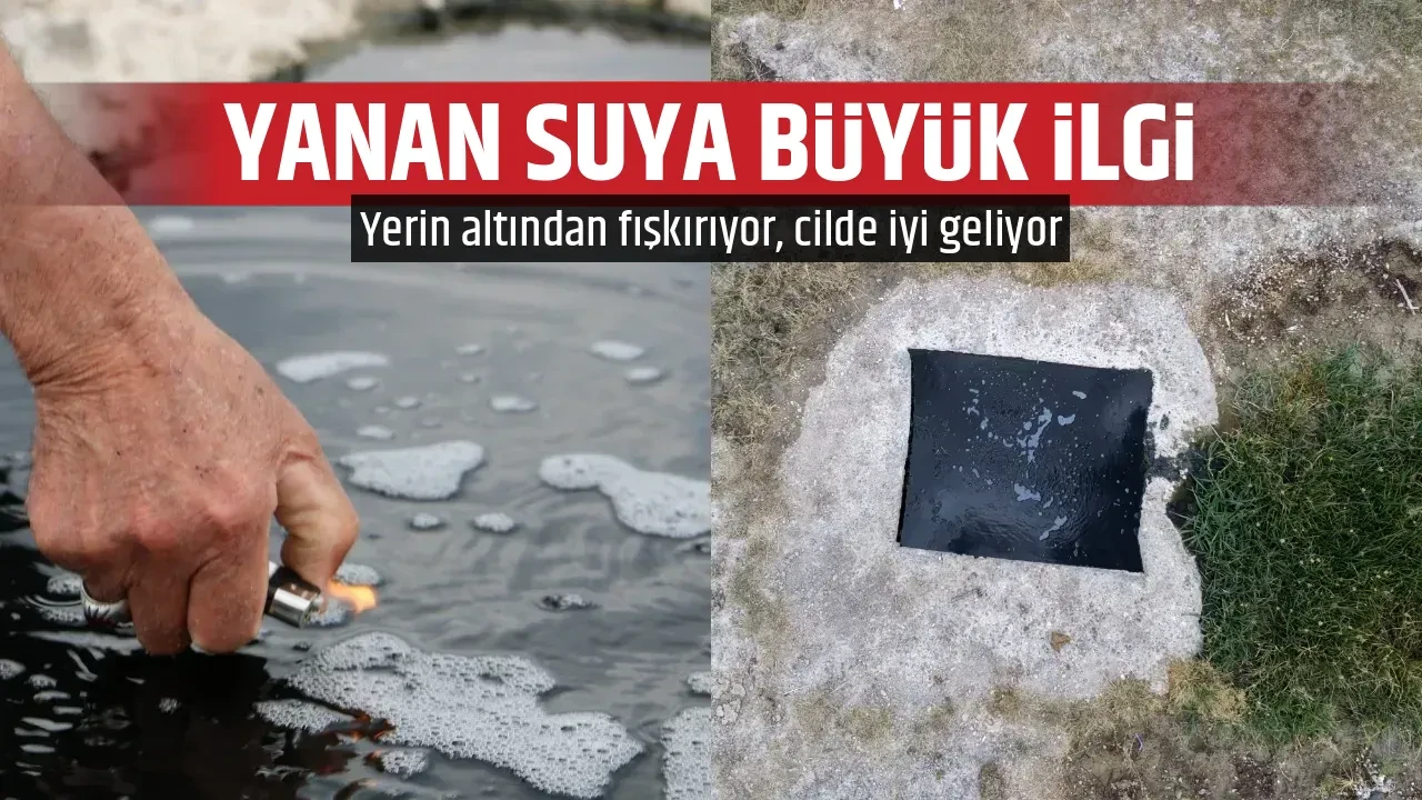 YANAN SUYA BÜYÜK İLGİ