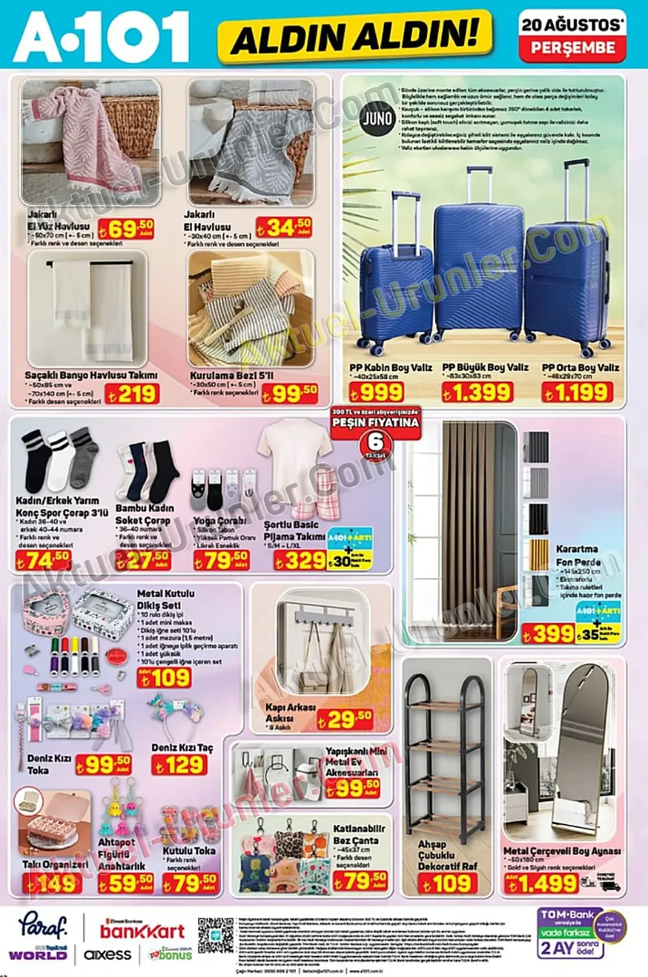 A101 13-20 Ağustos aldın aldın ürünleri raflarda! Lüks saatler, benzinli motosiklet, şişme havuz ve termosifon geliyor... 