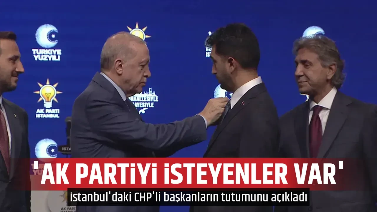 'AK PARTİYİ İSTEYENLER VAR'