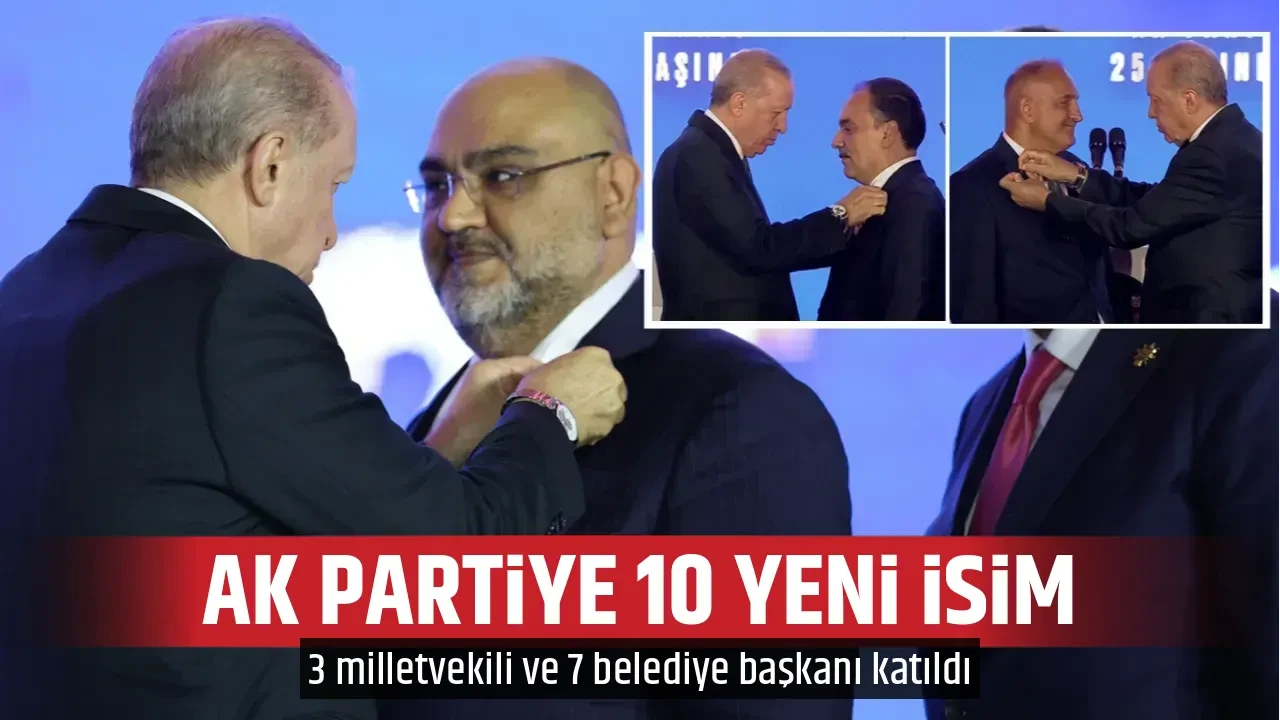 AK PARTİYE 10 YENİ İSİM