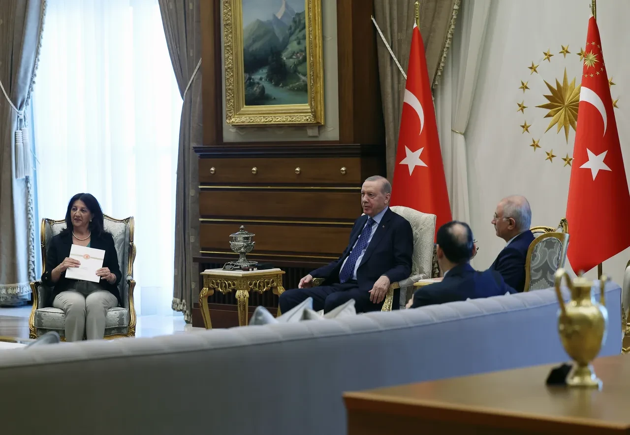 Erdoğan ile görüşen DEM Parti heyetinden açıklama