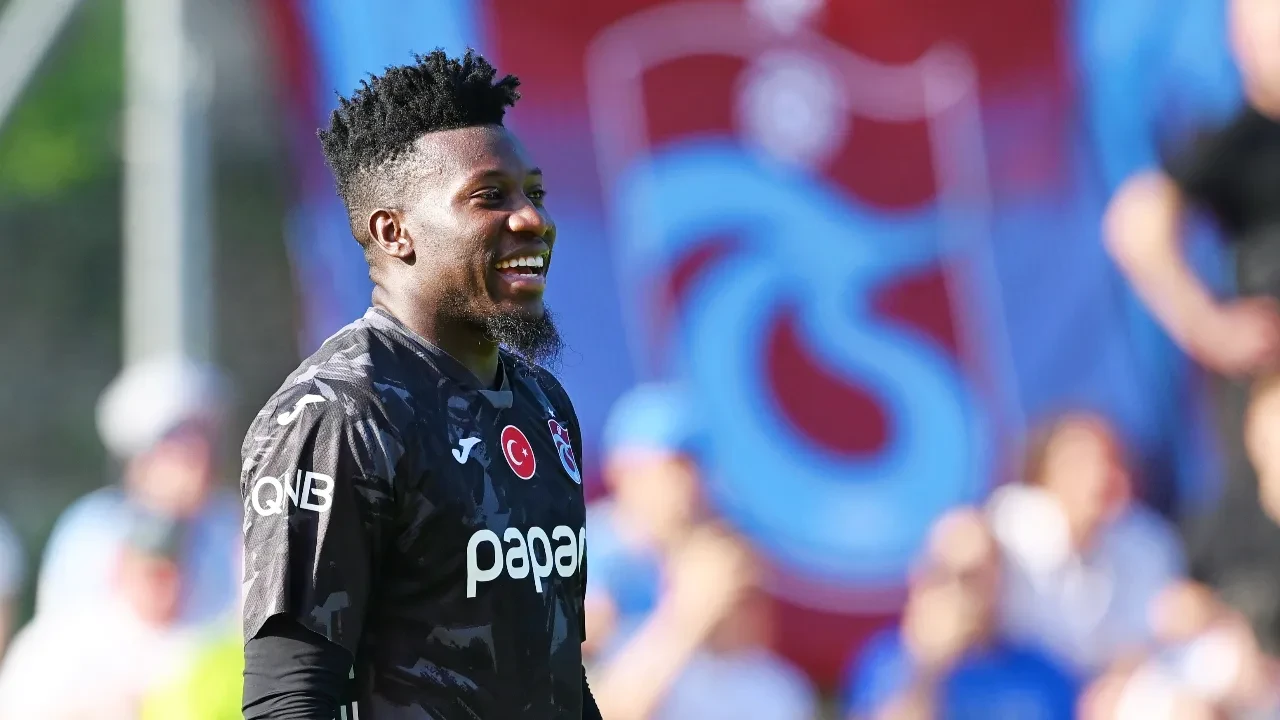 Trabzonspor kalecisi Andre Onana trafik kazası geçirdi