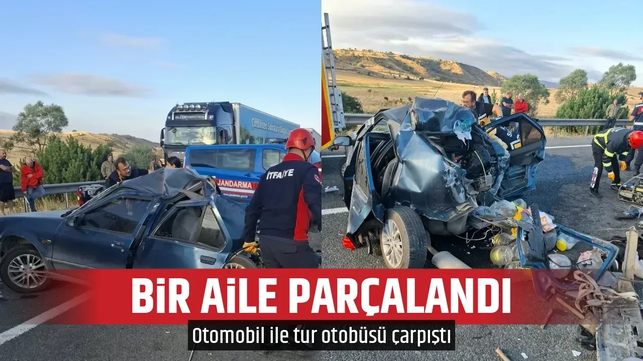 BİR AİLE PARÇALANDI