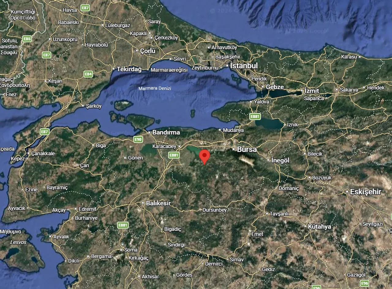 Bursa deprem ile sarsıldı! AFAD ve Kandilli verileri açıkladı