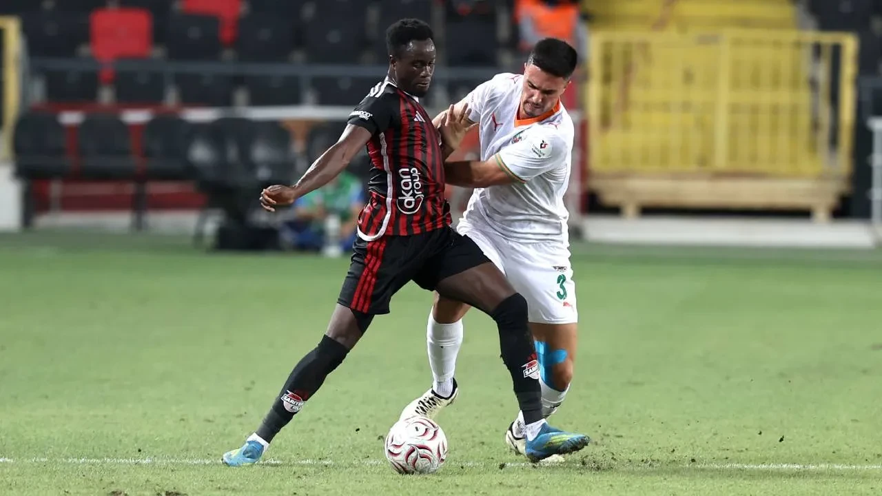 Gaziantep FK ile Alanyaspor yenişemedi! Antep'te 1-1'lik beraberlik