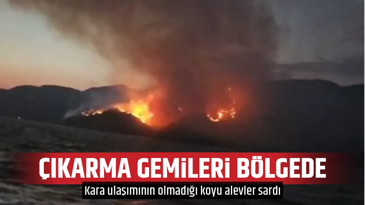 ÇIKARMA GEMİLERİ BÖLGEDE