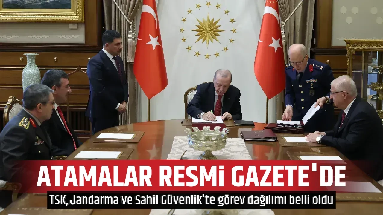 ATAMALAR RESMİ GAZETE'DE