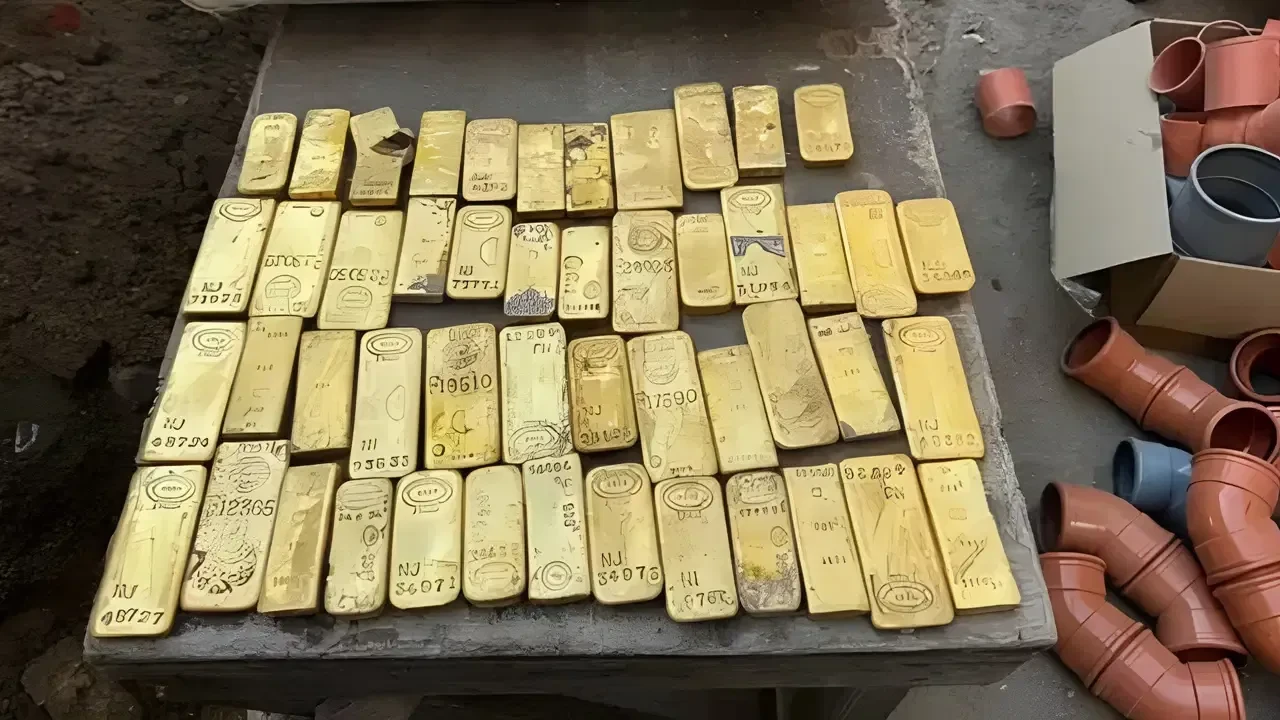 Duvarın arkasındaki dev altın definesi! Tadilat sırasında bulundu, herkes şaşkın
