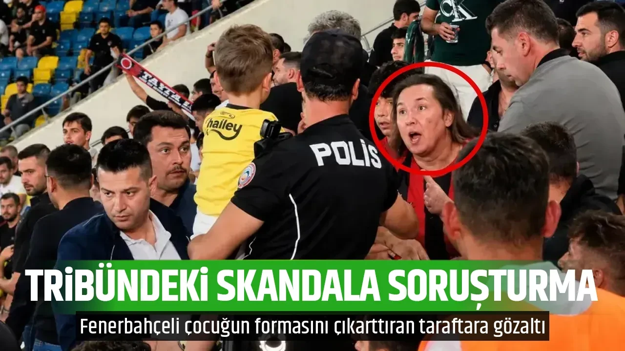 TRİBÜNDEKİ SKANDALA SORUŞTURMA
