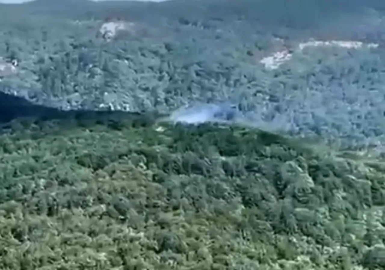 Kazdağları'nda orman yangını! Havadan ve karadan müdahale ediliyor