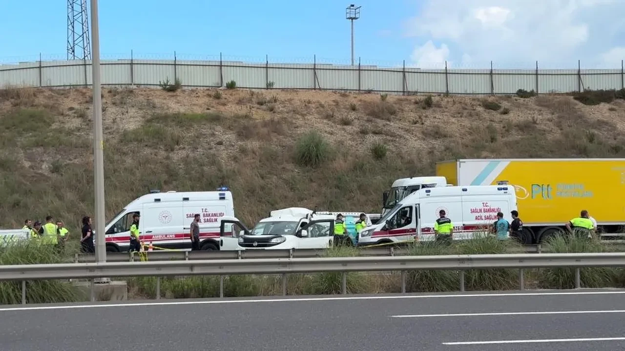 Kuzey Marmara Otoyolu'nda feci kaza! Ölü ve yaralılar var