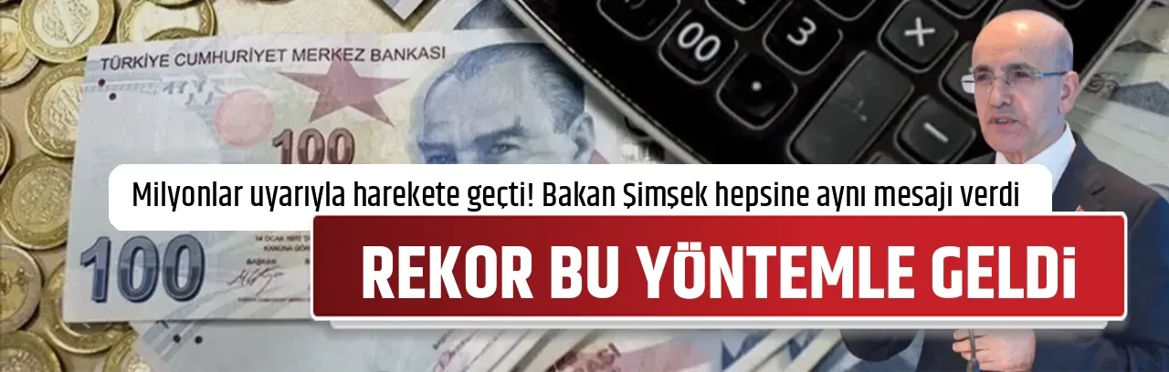 REKOR BU YÖNTEMLE GELDİ