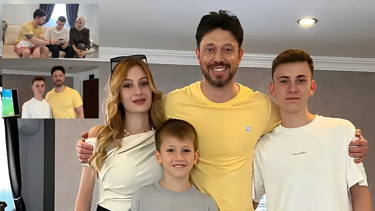 Murat Boz'dan aile ziyareti! Yeğenleriyle verdiği pozlar dikkat çekti 