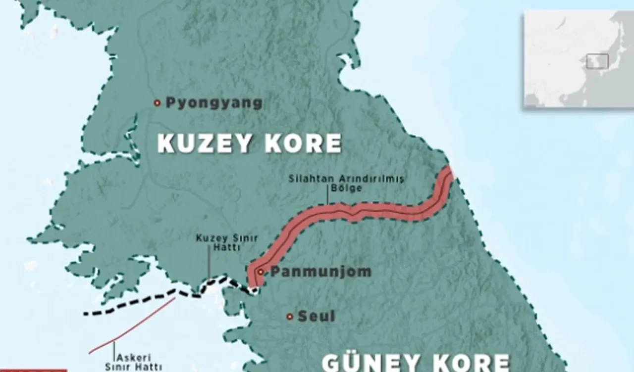 Sınırda gerginliği artıracak gelişme: Güney Kore'den, Kuzey Kore'ye uyarı ateşi!