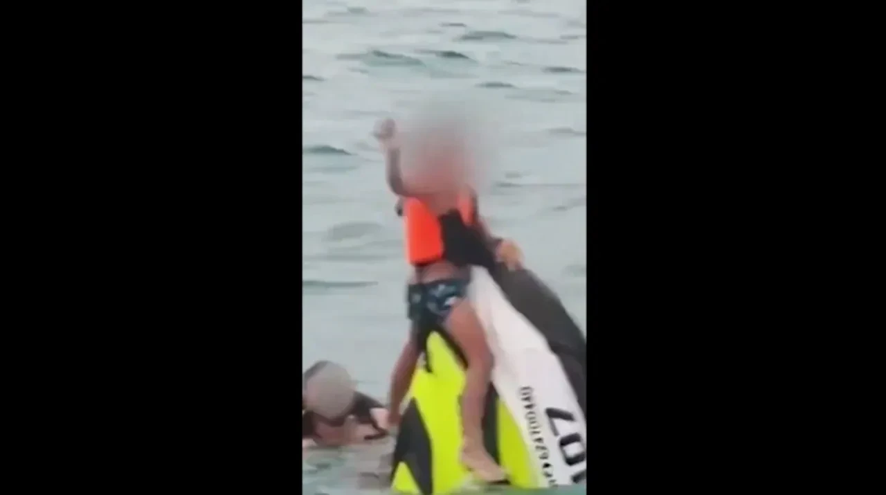 Tatil kabusa dönüştü: Baba ve 2 oğlu 16 saat jet ski ile denizde sürüklendi!