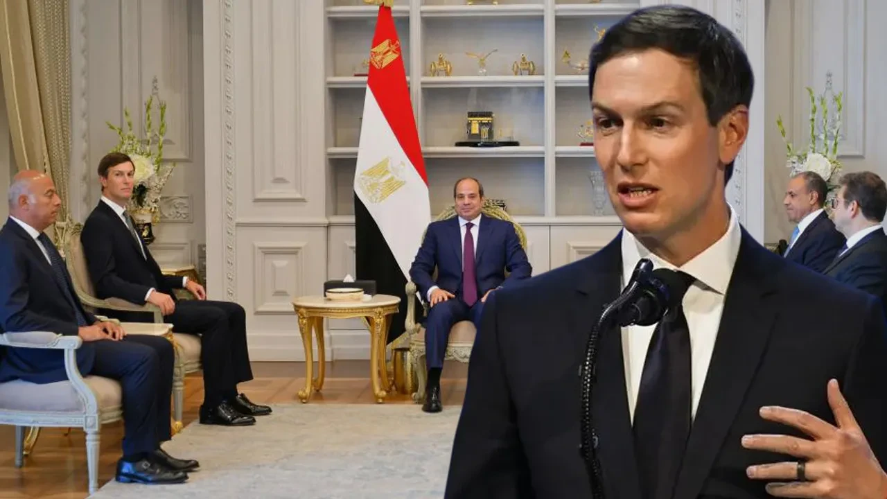 Trump'ın damadı Kushner Mısır'a gitti: Sisi ve Hamas heyetiyle görüştü! Görüşmede üst düzey Türk yetkili de bulundu
