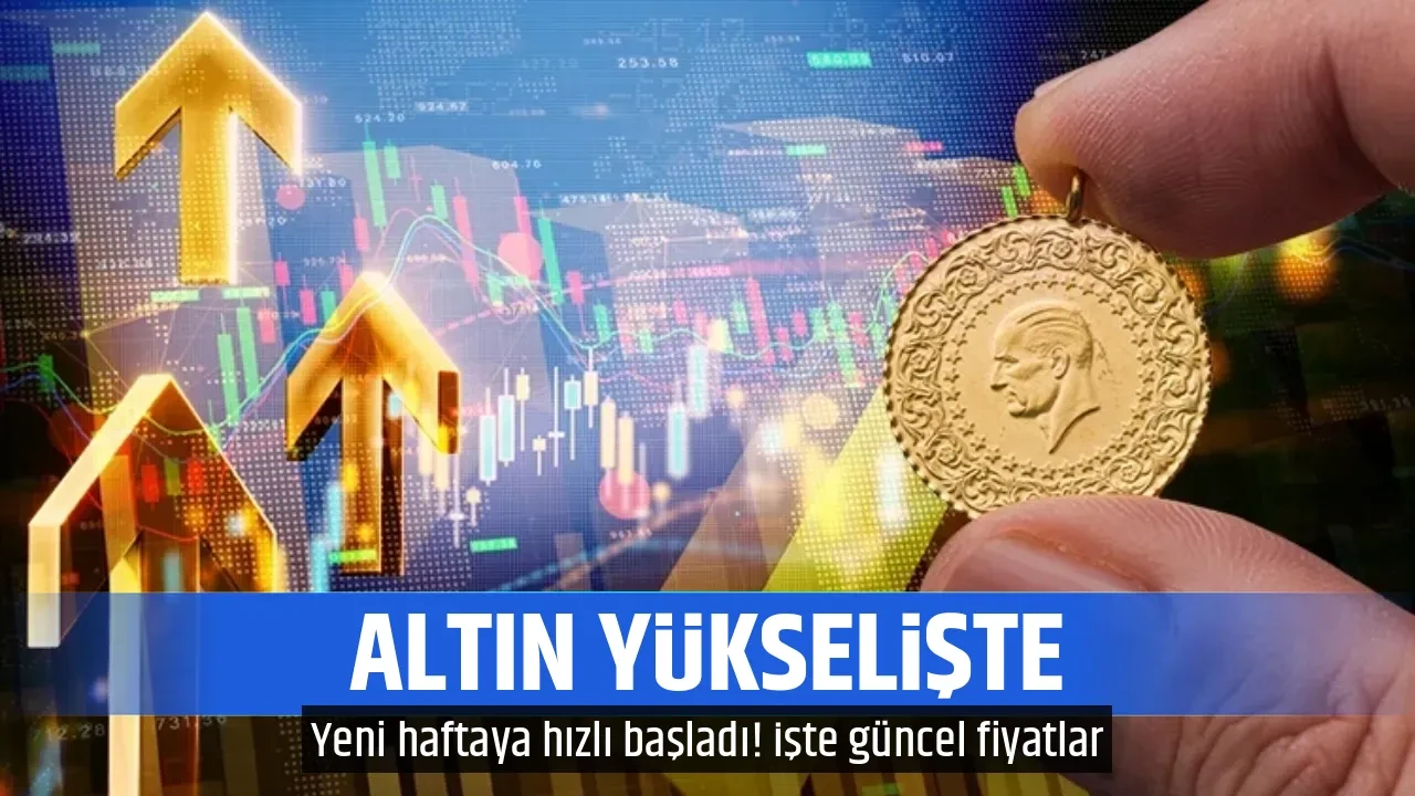 ALTIN YÜKSELİŞTE