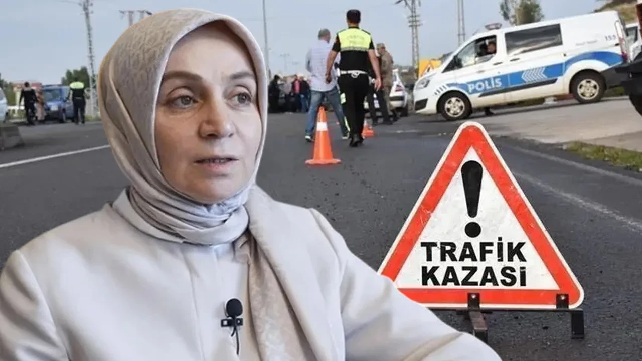 AK Parti Grup Başkan Vekili Leyla Şahin Usta'nın aracı TEM Otoyolu Bolu geçişinde kaza yaptı 