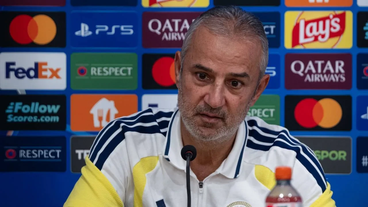 Fenerbahçe Teknik Direktörü İsmail Kartal, Lyon maçı öncesi konuştu! "Avantajlı skor elde etmek istiyoruz"