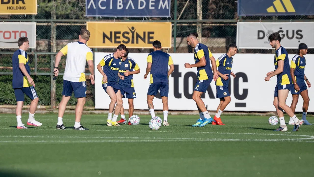 Fenerbahçe'de Lyon hazırlıkları tamamlandı
