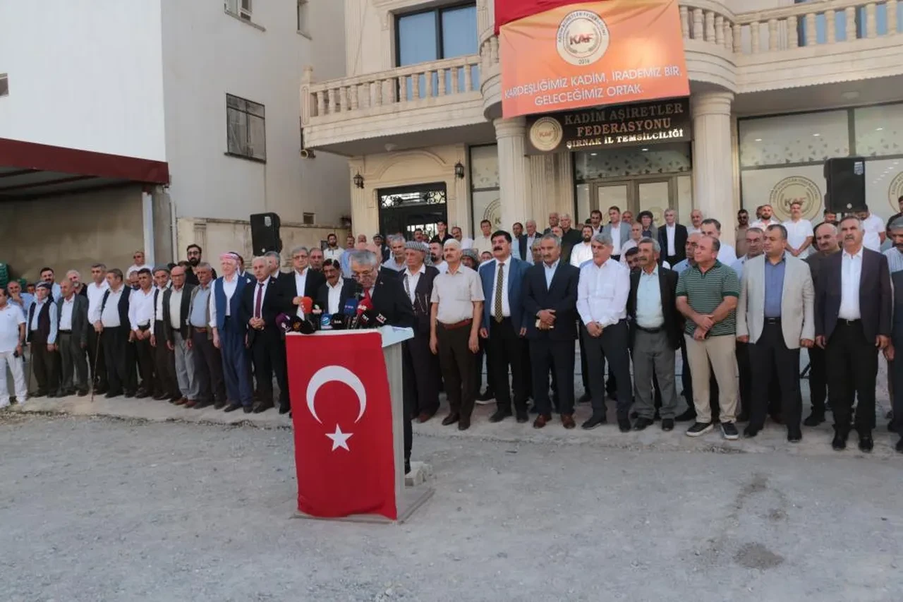 Şırnak'ta aşiretlerden TBMM'deki çerçeve yasaya tam destek: "Tarihi ve stratejik bir adım"