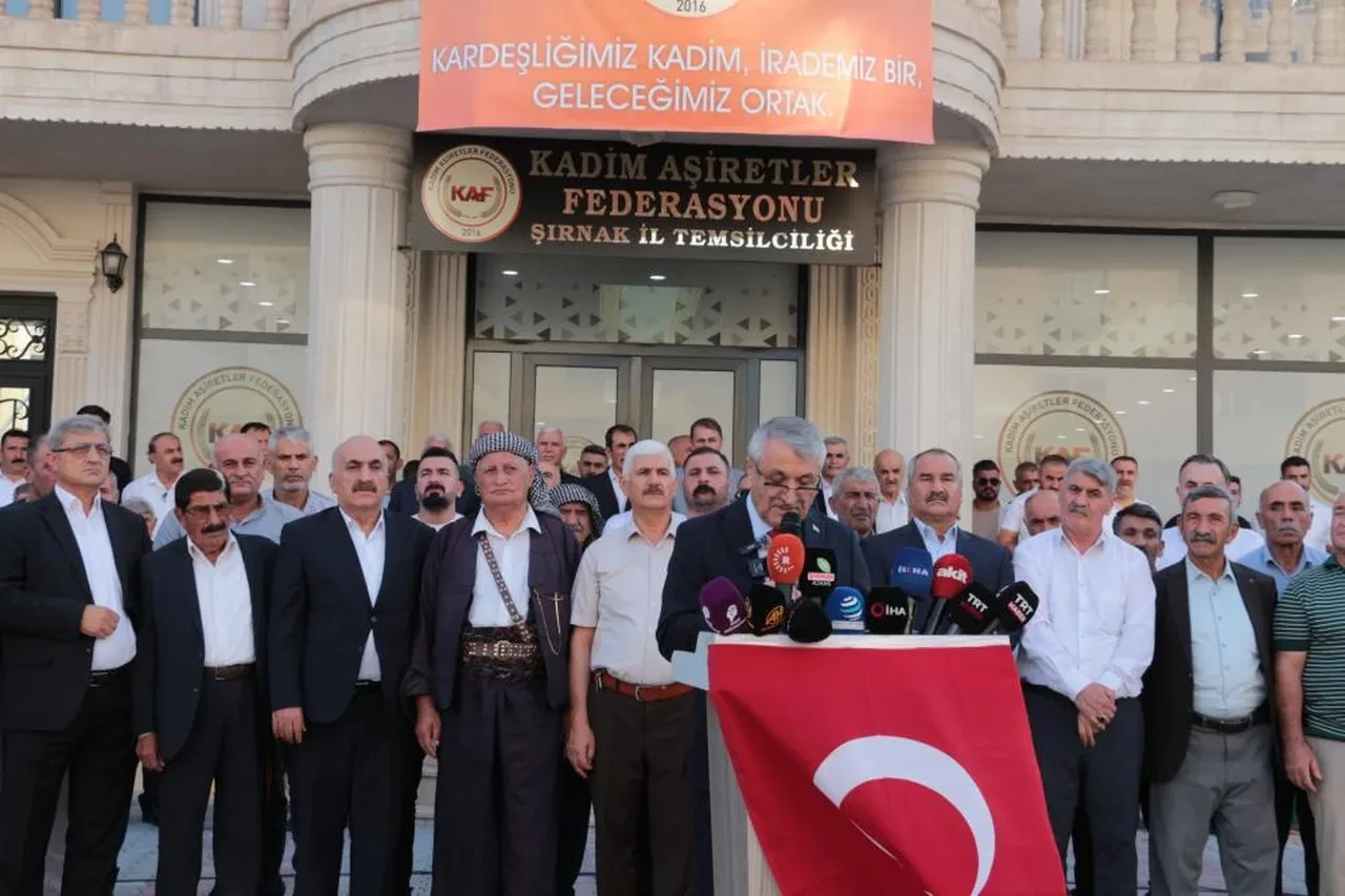 Şırnak'ta aşiretlerden TBMM'deki çerçeve yasaya tam destek: "Tarihi ve stratejik bir adım"
