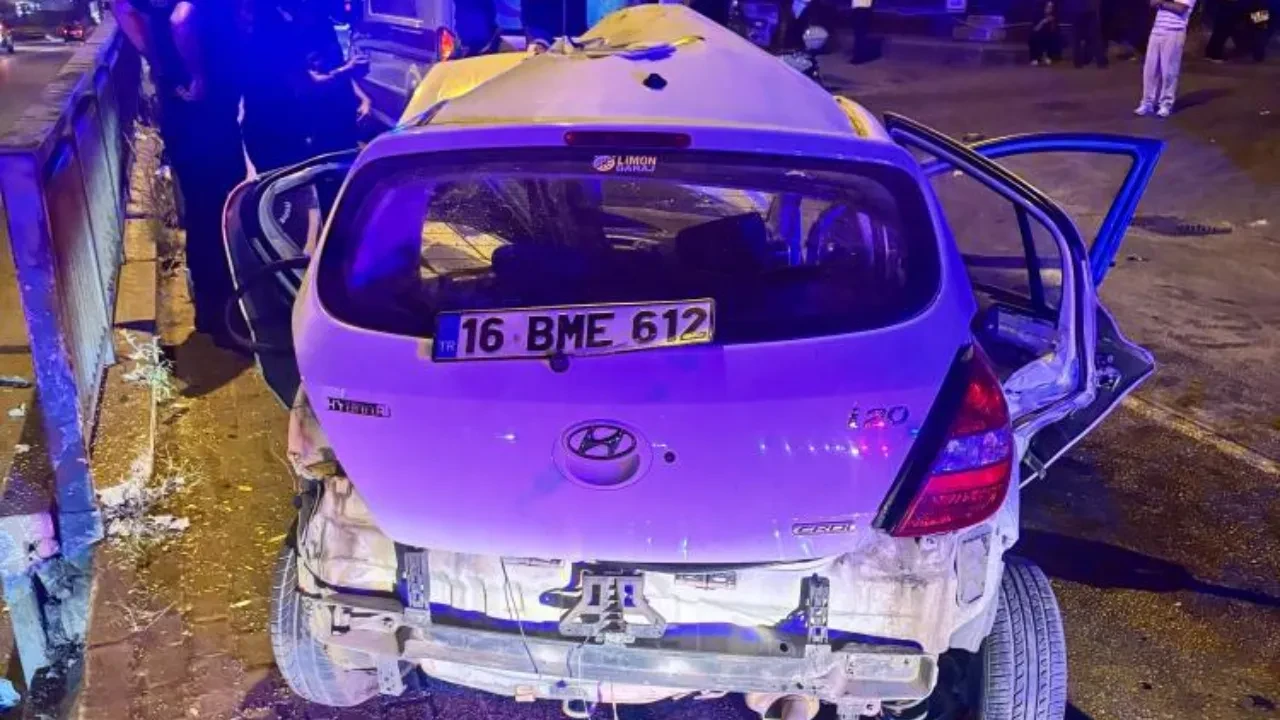 17 yaşındaki sürücü makas atarken hayatını kaybetti
