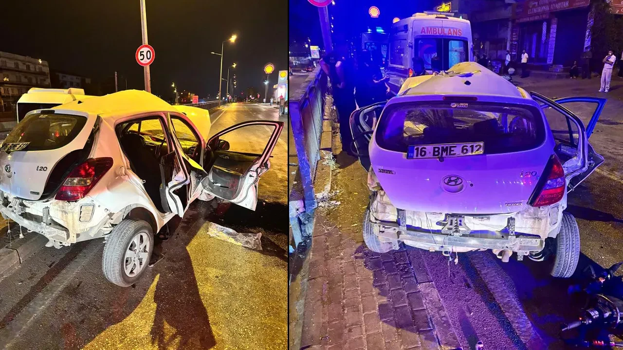 17 yaşındaki sürücü makas atarken hayatını kaybetti