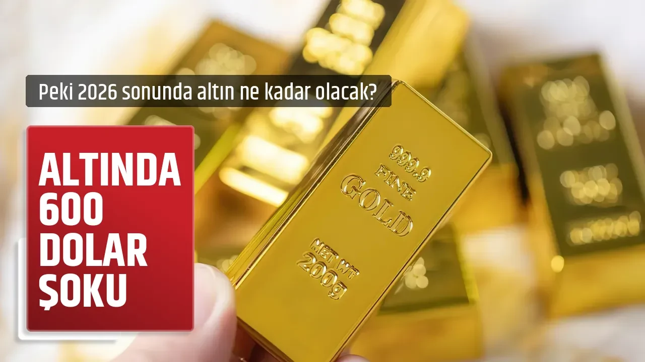 ALTINDA 600 DOLAR ŞOKU