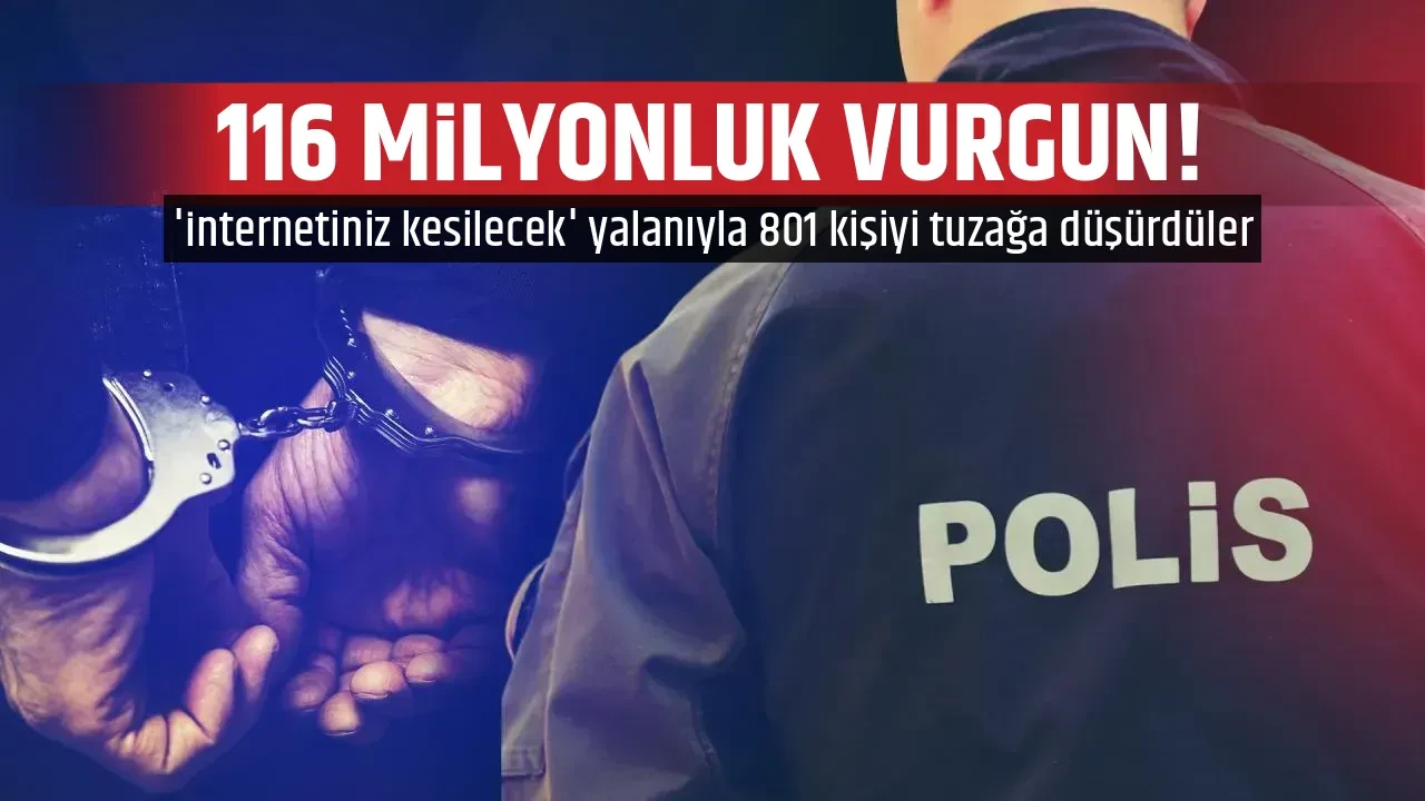 116 MİLYONLUK VURGUN! 