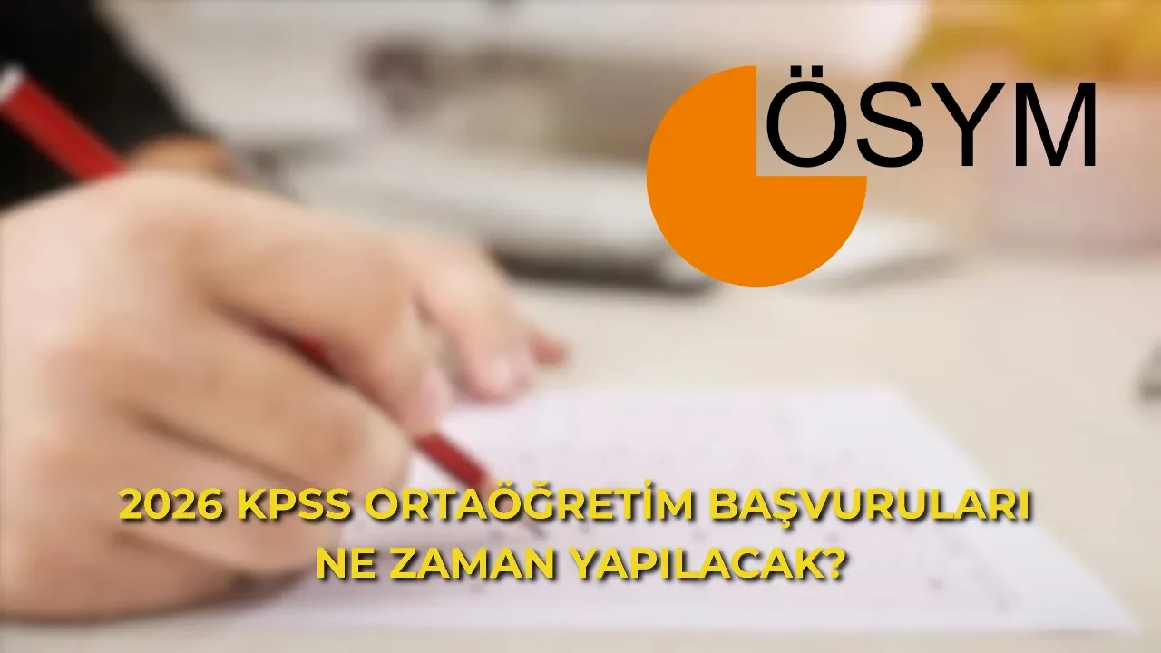 KPSS ortaöğretim başvuruları ne zaman yapılacak? KPSS ortaöğretim sınav başvuru ücreti ne kadar? Lise KPSS başvurusu...