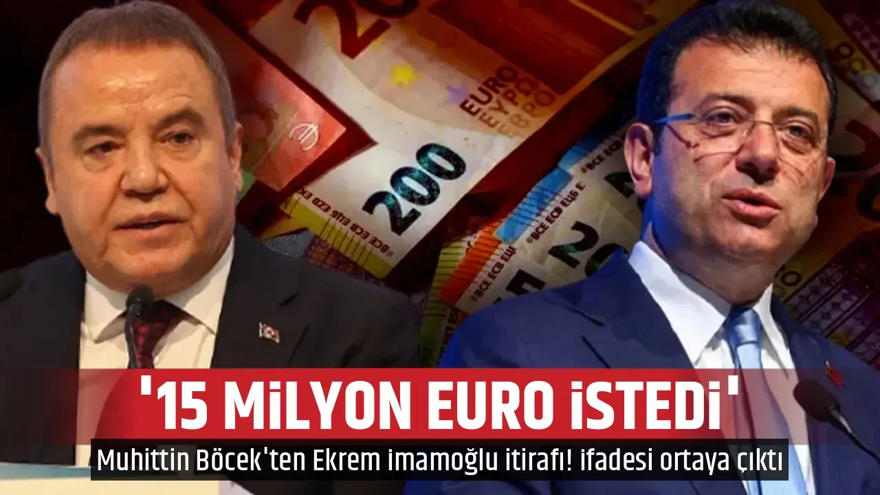 '15 MİLYON EURO İSTEDİ'