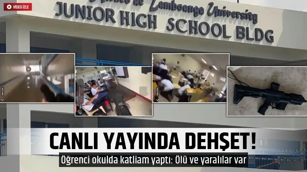 CANLI YAYINDA DEHŞET!